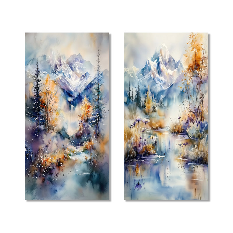 Décoration murale 2 pièces Canada Canada, 32" H x 32" W
