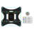 Mount-It! Height Adjustable Full Motion Ceiling TV Mount Fits 23" - 42" Screens | 66 Lbs. Capacity