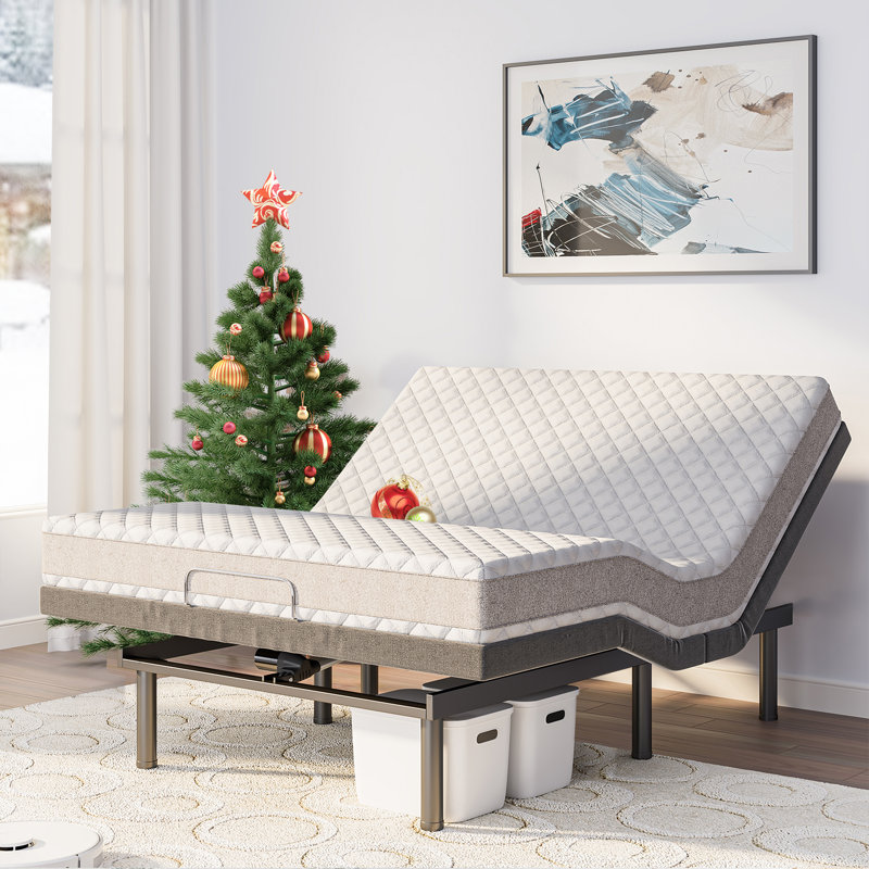 Kira Zero Gravity Adjustable Bed with Wireless Remote, Queen