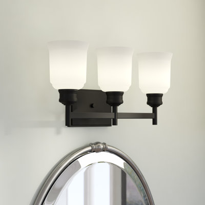 Éclairage pour salle de bain 3 lumières à intensité variable Alayanna