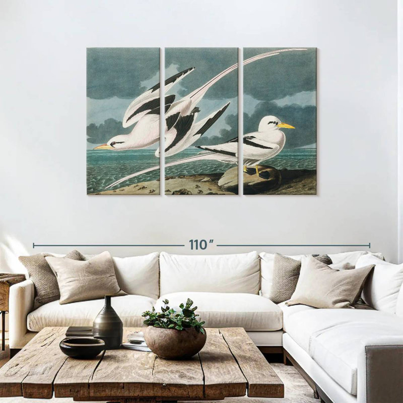 Brampt Tropic Bird, 48" H x 74" W