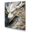 «Epic Blue and Grey Dragon Odyssey I», reproduction encadrée-1474358927-1474359026
