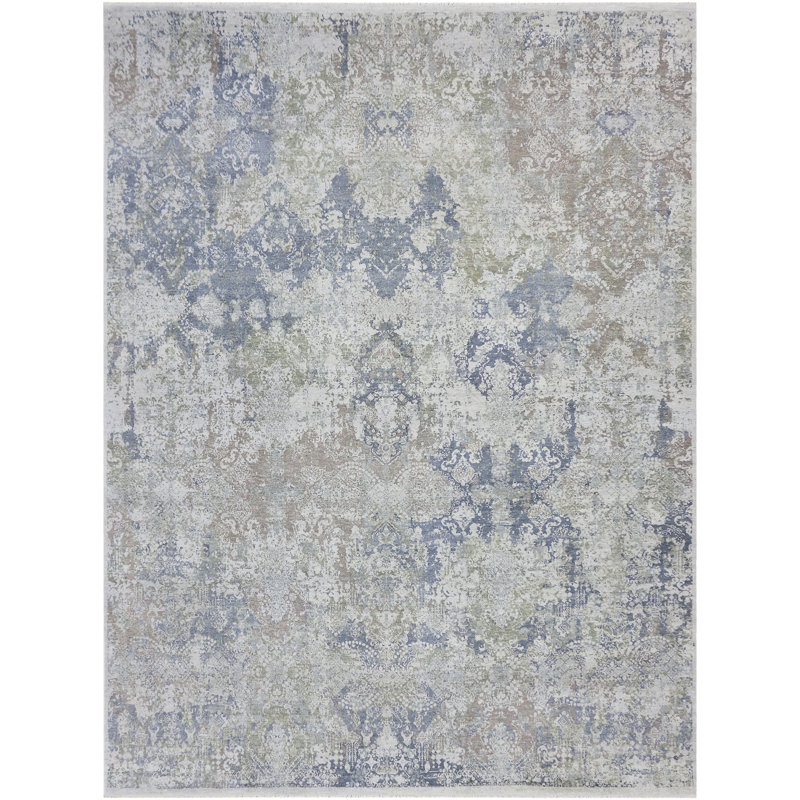 Shorthill Hand Knotted Wool Area Rug, Rectangle 2' x 3'