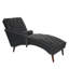 Chaise longue avec accoudoirs et coussins en bois massif-1255485570