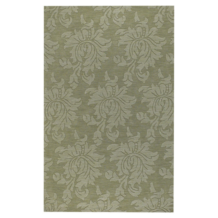 Anthimos Wool Floral Indoor Rug, Rectangle 9' x 13'