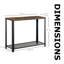 101 cm W Console Table