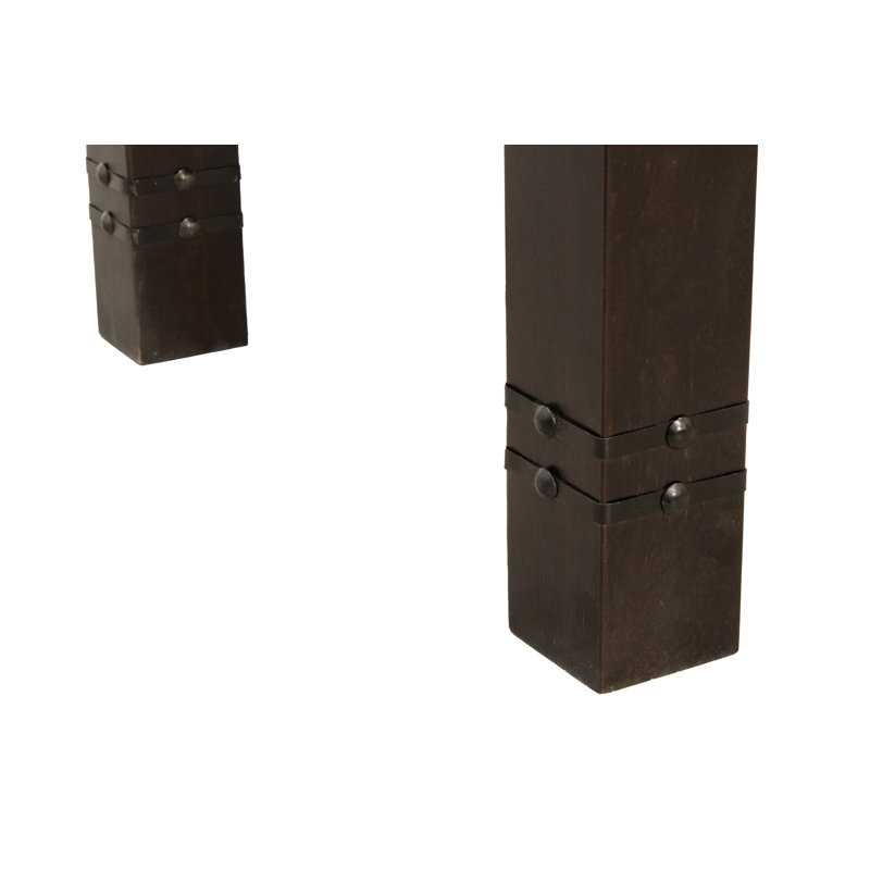 Table haute de bar Cullens en noyer foncé, 42" H x 36" W x 36" D