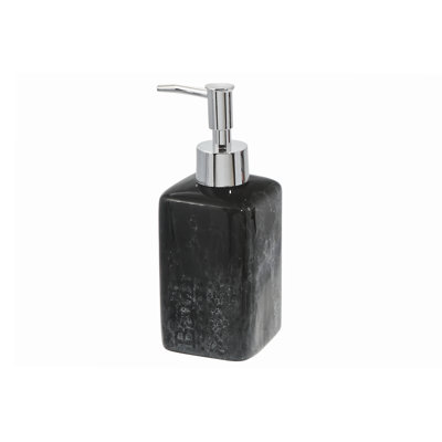 Harrieth Ceramic / Porcelain Soap / Lotion Dispenser Bathroom Tray Tumbler