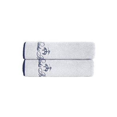 Ensemble de 2 serviettes de bain en coton turc