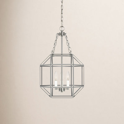 Reid 3 Light Glass Dimmable Pendant