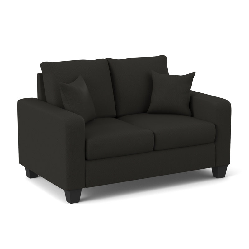 Causeuse Dorothea, Noir Bronco