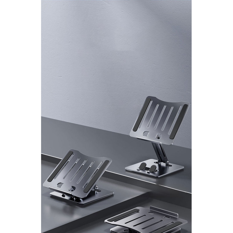 Support pour ordinateur portable, Gris