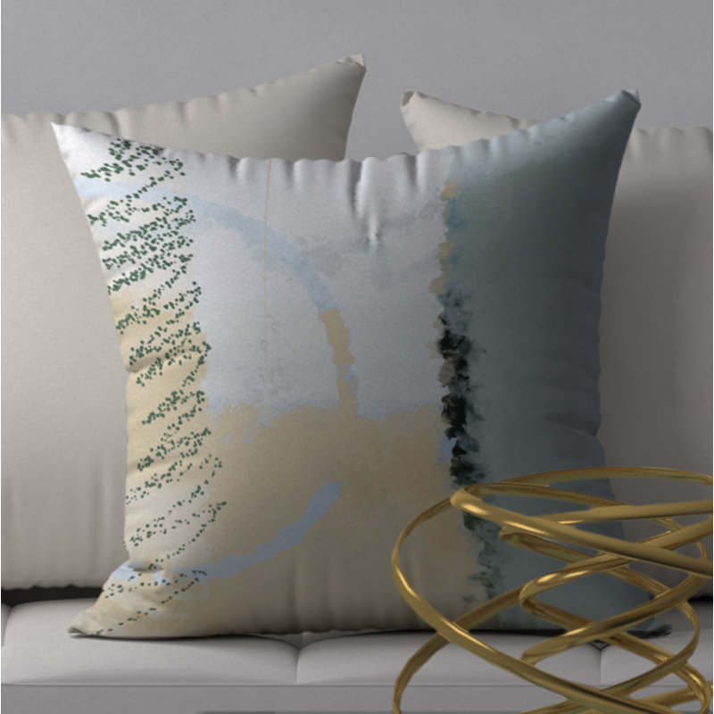 Reversible Throw Pillow, 24" x 24"