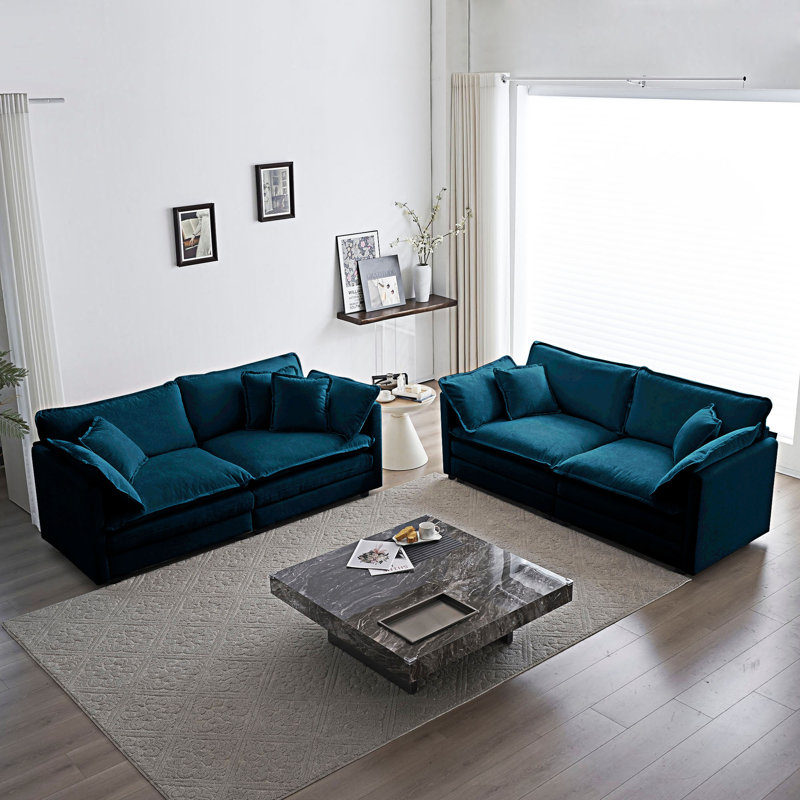 Canapé-lit Modern, Bleu