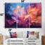 Ensemble de décoration murale Jakin - Aurore boréale-107738617-107738619
