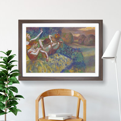 Four Ballet Ballerina Dancers Vol.1 by Edgar Degas - Picture Frame Painting
