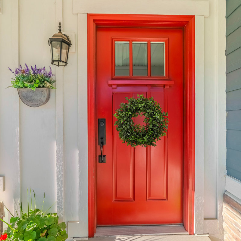 Faux Boxwood 18'' Wreath
