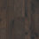Plancher de bois franc d'ingénierie à largeur variable en hickory morceau de nature