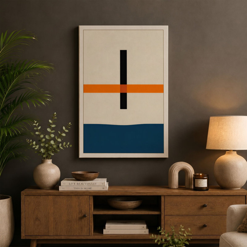 Print, 24x16 - 61.0 x 40.6 cm, Taupe Border