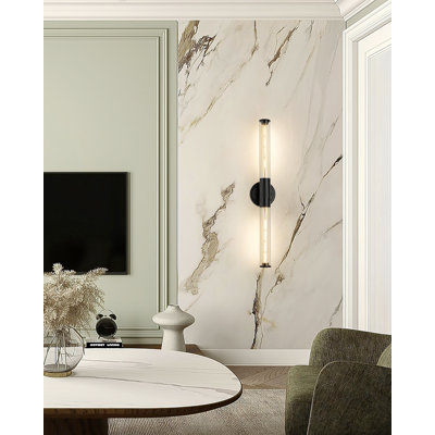 Appliques murales pour salle de bain à 2 lumières avec luminaire de salle de bain 27 po