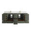 Ensemble de meuble-lavabo double 84 po Aberdeen-74735362