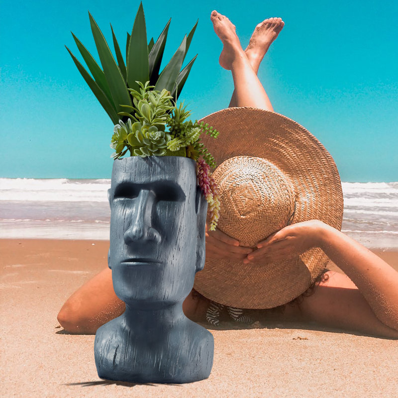 Handmade Statue Planter