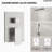  10" High Pressure Rainfall Shower System, Wall Mount Shower Faucet Set with Handheld Spray-73468211