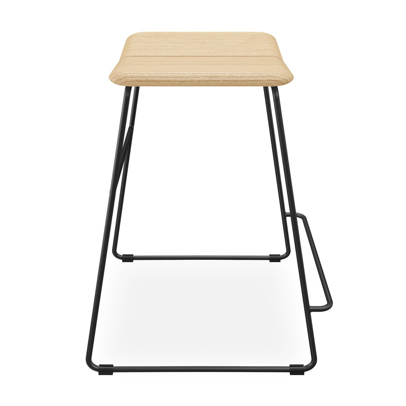 Aero Bar Stool & Counter Stool, Bar Stool (30" Seat Height), Black