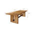 Bureau de direction en bois massif, bureau de direction rectangulaire