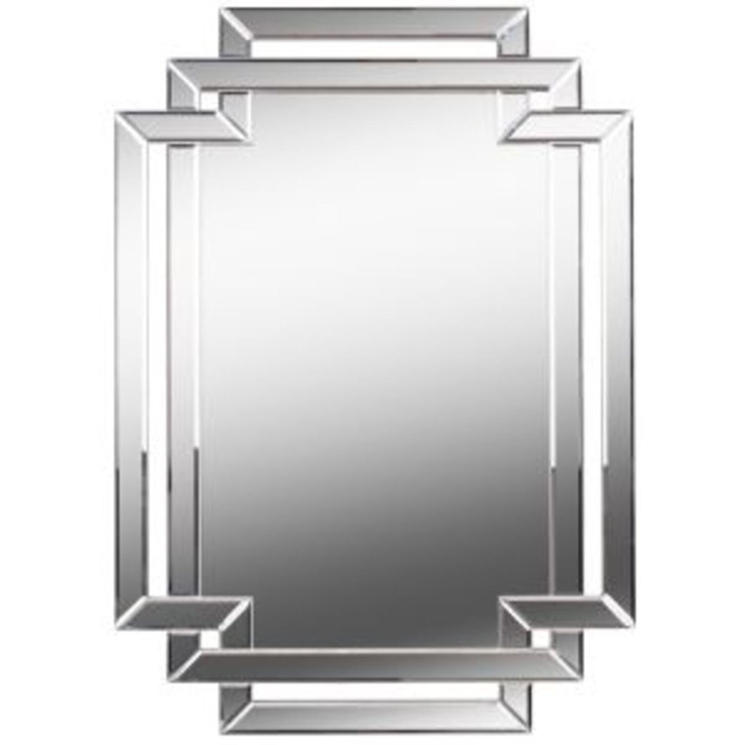 Otilio Glass Rectangle Mirror Mercer41