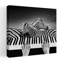 Zebra Piano Music Contemporary Zebra Wall Art Print by Biao Huang - Print-2800279