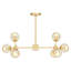 Glenwood 8 - Light Sputnik Chandelier