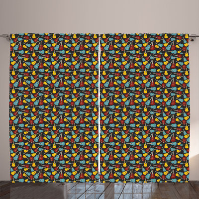 Polyester Standard Curtain Pair