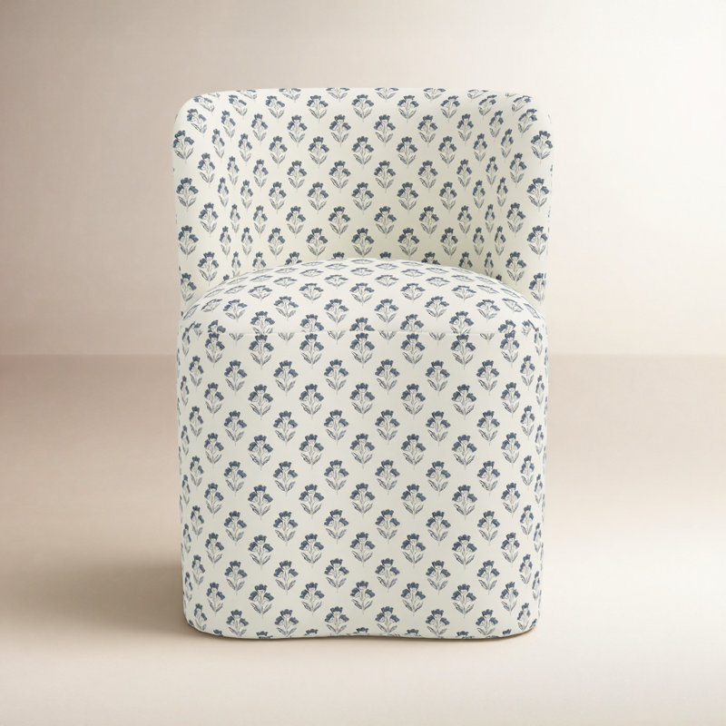 Stoffer Home x Cloth & Company Gail Dining Chair, Francie Blue