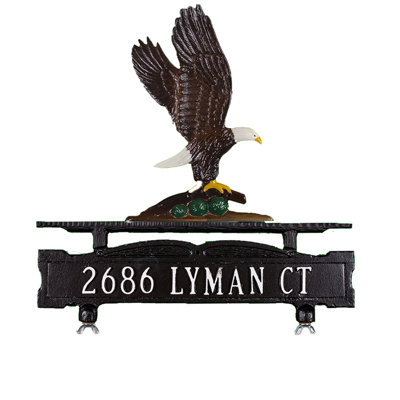 Metal Mailbox Sign
