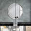Huldar Glass Flat Wall Mirror