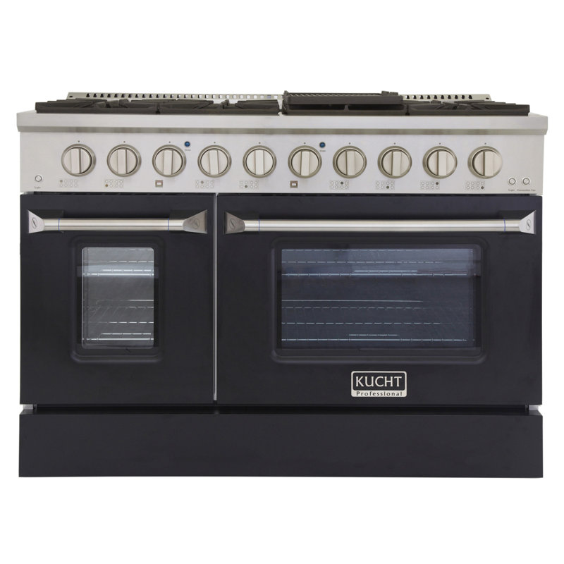 48" 6.7 Cu. ft Freestanding Gas, Liquid Propane, Stainless Steel