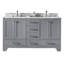 Ensemble de meuble-lavabo double 60 po Cassel-1771574792