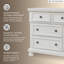 Commode double 7 tiroirs Geovana