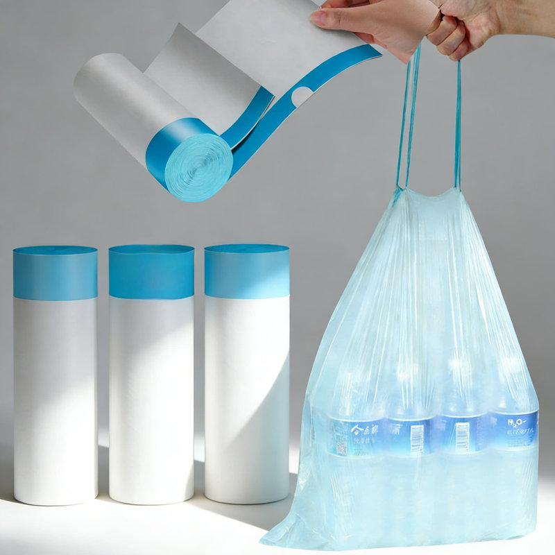 300 sacs à ordures sans cordon 300 gallons 4 sacs à ordures non parfumés pour salle de bain