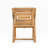 7-Piece Round Acacia Wood Patio Dining Set with Ergonomic Chairs and Removable Cushions-124955560