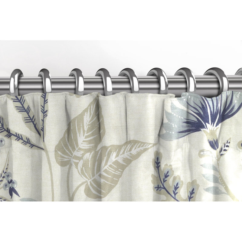 Rayleigh Cotton Blackout Sliding Panel Pair, Width 167 x Drop 182 cm