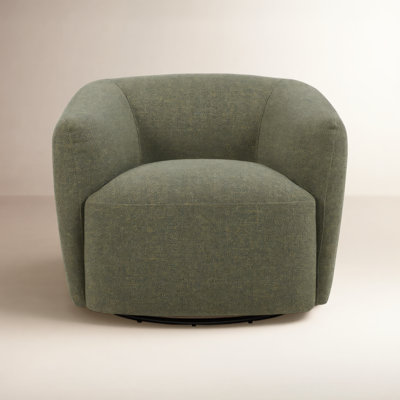 Jeremiah Pine Swivel Armchair