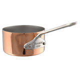 Mauviel M'MINIS Copper Sauce Pan With Brass Handles, 3.5-In