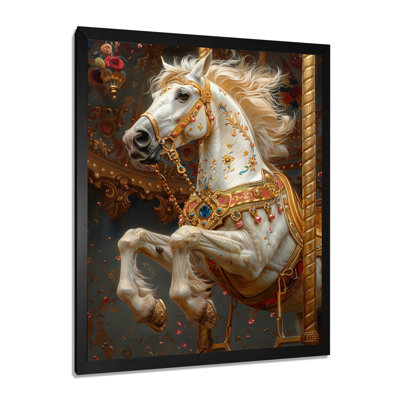 Carrousel doré doré et doré