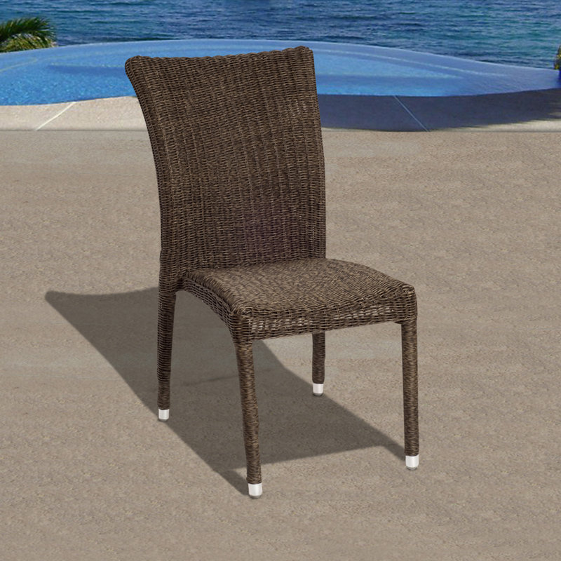 Avva Outdoor Stacking Dining Side Chair