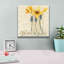 «Inspired Yellow» par Jadei, impression sur toile-598268431
