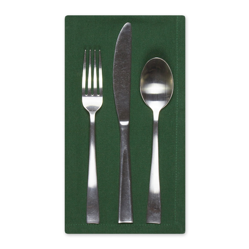 Ensemble de serviettes 6 pièces, Vert foncé
