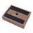 19"X15" Rose Gold Stainless Steel Bathroom Sink With Pop Up Drain(Includes Only The Bathroom Sink)