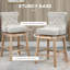 Tabouret de bar pivotant 30,1 po Hernandes-1637782483